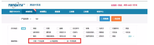 金年会诚信至上,商情发现,tendata,一键搜索,外贸企业,外贸通,客户开发